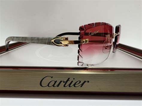 cartier glasses dupe|cartier buffs glasses with diamonds.